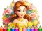 Xogo Coloring Book: Flower Dress Up en liña