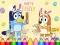 Xogo Coloring Book: Bluey Happy Easter en liña