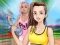 Xogo Fitness Girls Dress Up en liña