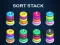 Xogo Sort Stack color Hoop Game en liña