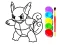 Xogo Pokemon Coloring Book en liña