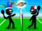 Xogo Stickman Sports Badminton en liña