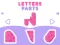Xogo Letters Parts en liña