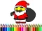 Xogo Back To School: Santa Claus Coloring en liña