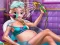 Xogo Pregnant Ice Queen Bath Care en liña