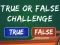 Xogo  True Or False Challenge en liña