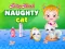 Xogo Baby Hazel - naughty cat en liña
