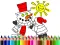Xogo Back To School: Winter Time Coloring en liña