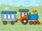 Xogo Trains For Kids Coloring en liña