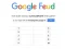 Xogo Google Feud en liña