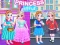 Xogo Little Girls School vs Princess Style en liña