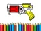 Xogo Back To School: Nerf Coloring Book en liña
