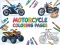 Xogo Motorcycle Coloring Pages en liña