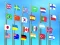 Xogo Flag Puzzle Jam: Collect Flags en liña