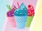Xogo Ice Cream Memory en liña