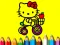Xogo Back To School: Sweet Kitty Coloring en liña