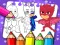 Xogo PJ Masks Coloring Book en liña