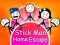 Xogo Stickman Home Escape en liña