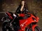 Xogo Motorcycle And Girls Slide en liña