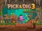 Xogo Pick & Dig 3 en liña
