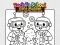 Xogo Back to School: Robot Coloring Book en liña