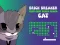 Xogo Brick Breaker Chipi Chipi Chapa Chapa Cat en liña