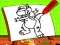 Xogo Easy Kids Coloring Dinosaur en liña