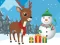 Xogo Christmas Deer Jigsaw en liña