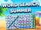 Xogo Word Search Summer en liña