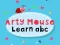 Xogo Arty Mouse Learn Abc en liña