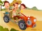 Xogo Cartoon Tractor Puzzle en liña