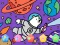 Xogo Color By Code Space Bear en liña