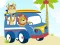 Xogo Cute animals with cars difference en liña