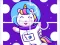 Xogo Cute Rainbow Unicorn Puzzles en liña