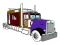 Xogo American Trucks Coloring en liña