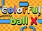 Xogo Colorful ball X en liña