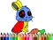 Xogo Back To School: Rabbit Coloring Book en liña