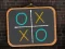Xogo Tic Tac Toe blackboard en liña