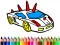Xogo Back To School: GTA Cars Coloring en liña