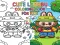 Xogo Cute Labubu Coloring Book for Kids en liña