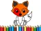Xogo Fox Coloring Book en liña