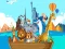 Xogo Crazy Friends Travel The World Puzzle en liña