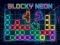 Xogo Blocky Neon en liña