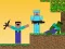 Xogo Noob vs Pro: Zombie Apocalypse en liña