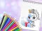 Xogo Cute Animals Coloring Book en liña