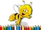 Xogo Back To School: Bee Coloring Book en liña