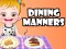 Xogo Baby Hazel Dining Manners en liña