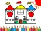 Xogo Back To School Coloring Book DOLL HOUS en liña