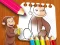 Xogo Curious George Coloring Book en liña