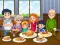 Xogo Family Dinner Jigsaw en liña